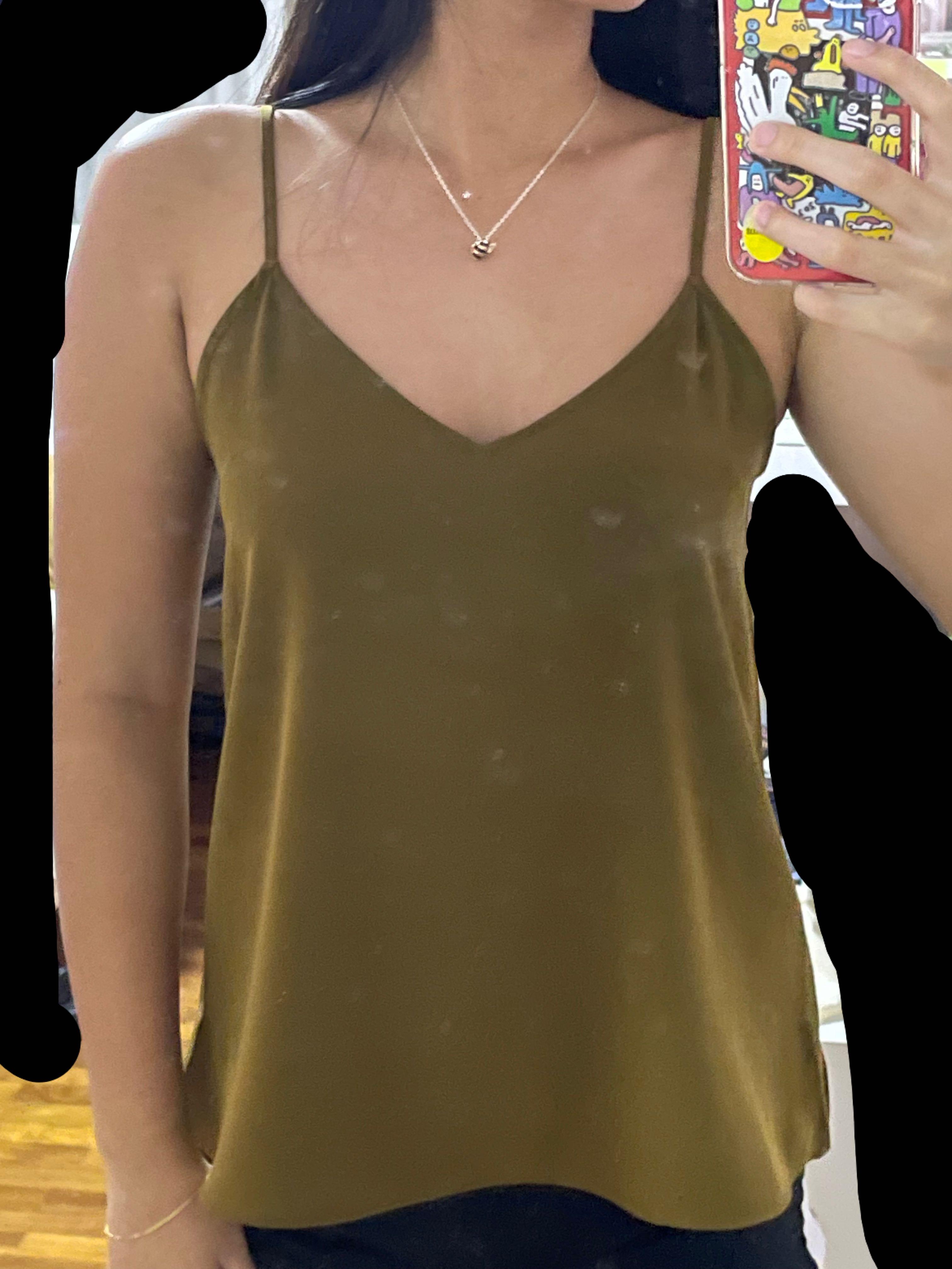 uniqlo spaghetti strap top