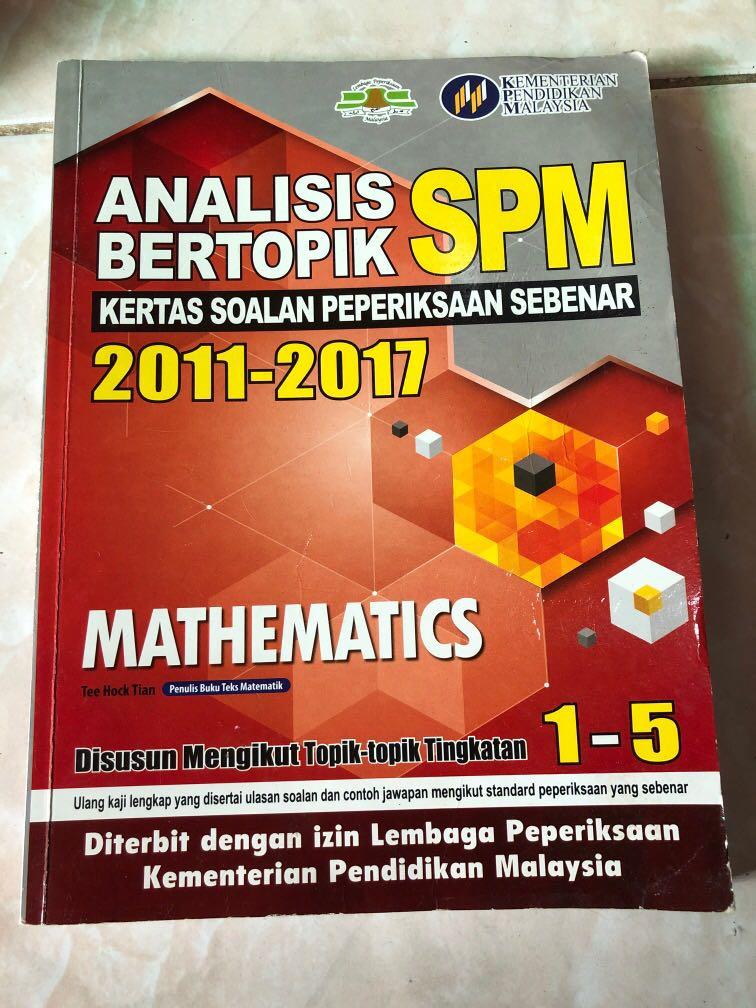 Spm Past Year Papers Hobbies Toys Books Magazines Textbooks On Carousell