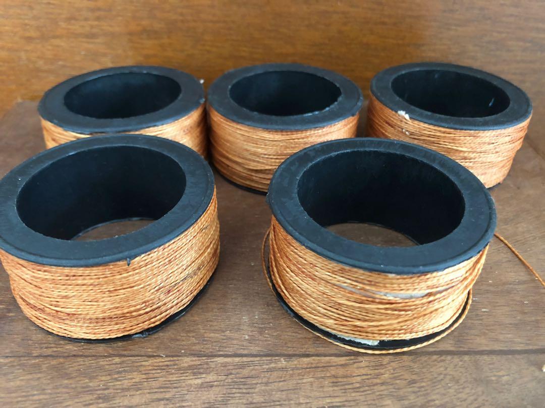 Sturdy/Rugged Nylon threads (Category: Craft Supplies & Tools) located in Muntinlupa City. Submitted by declutter_with_me (Listing ID 1120826312, Image 3). Description: Imported from Nepal I used these to make mala necklaces and bracelets One spool is used(I used about 1 meter). The rest are brand new. .