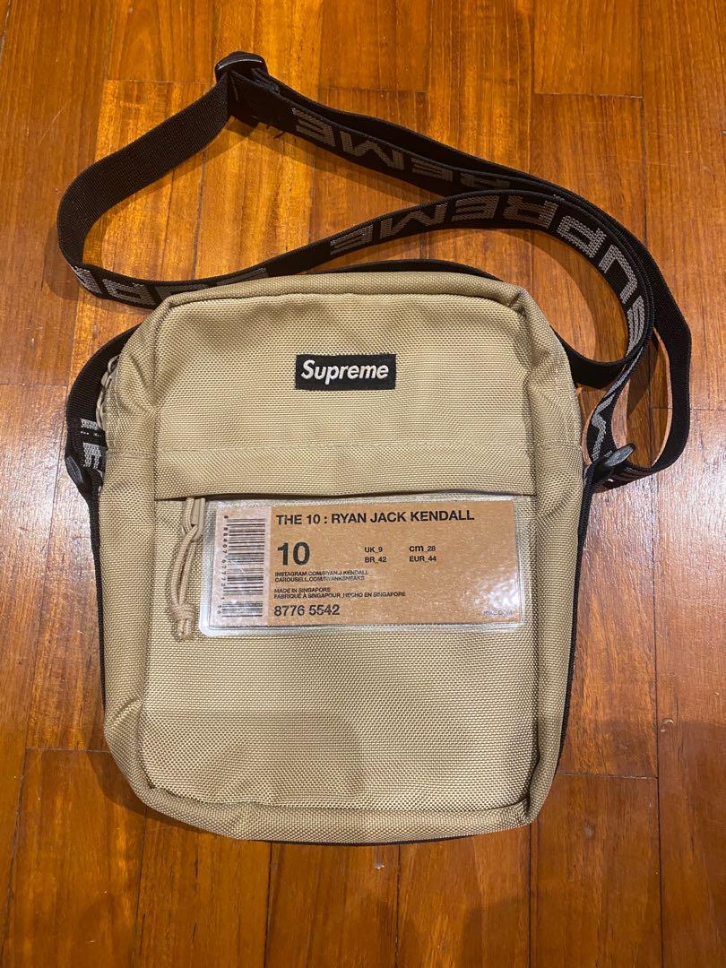 Supreme shoulder clearance bag ss18 tan