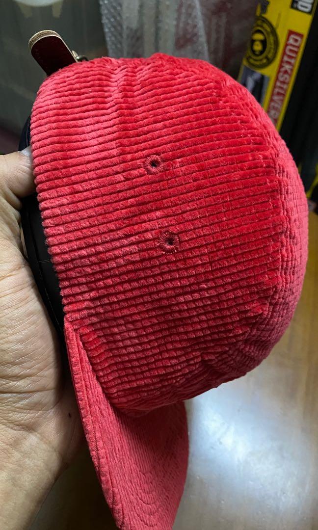 Supreme waffle corduroy camp cap clearance