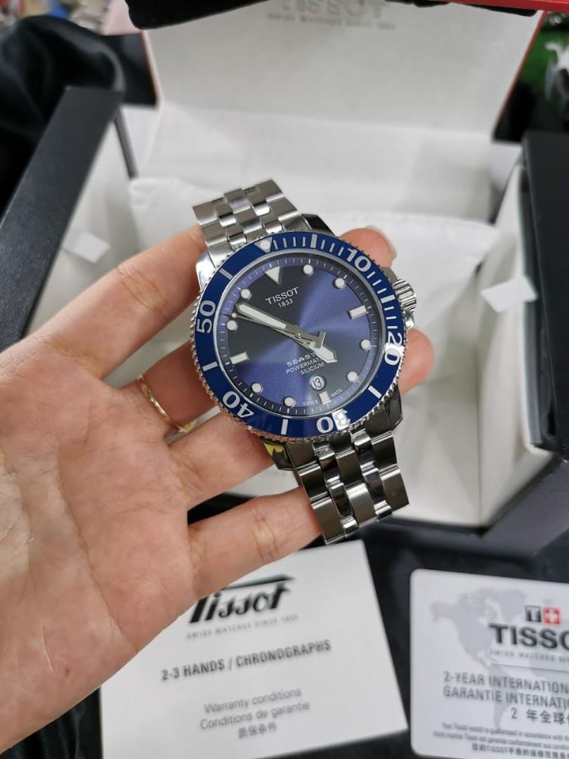 Tissot seastar best sale 1000 silicium