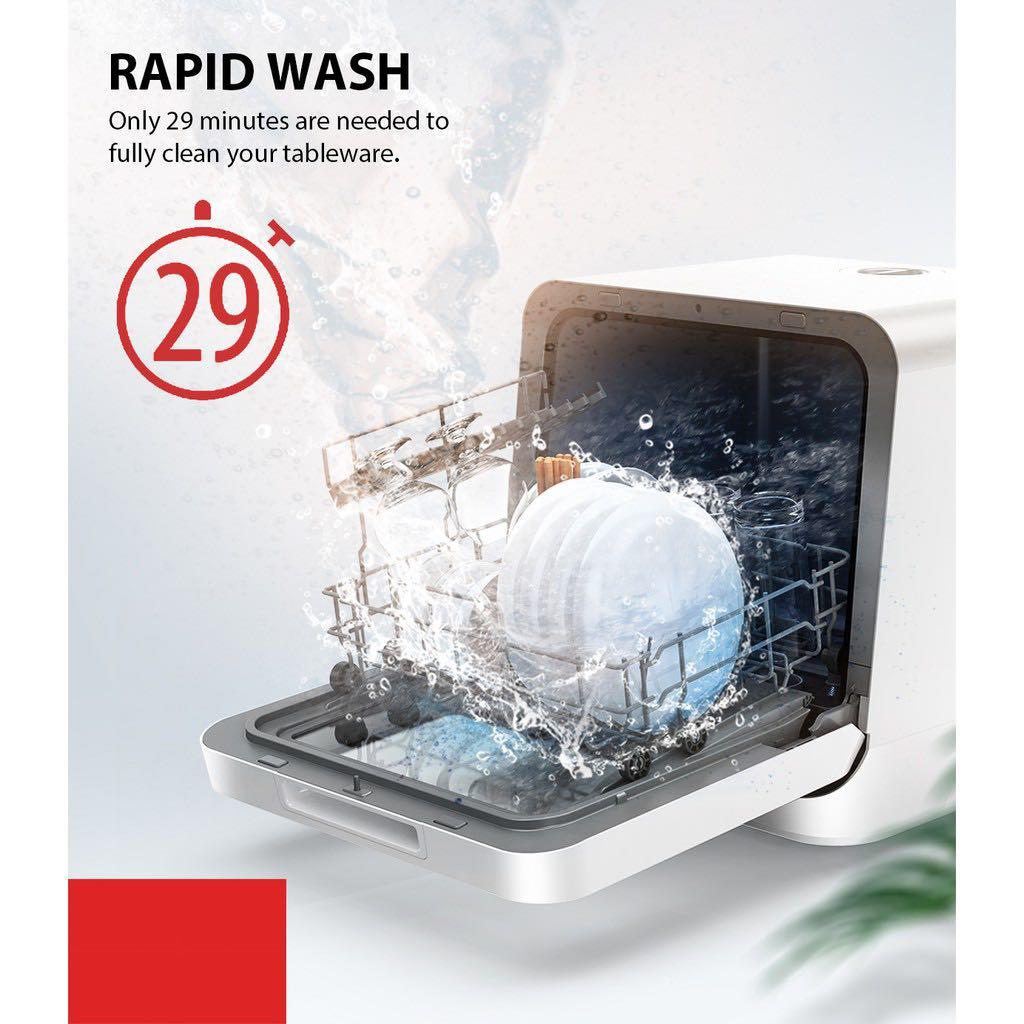 Toshiba Mini Dishwasher (5L), TV & Home Appliances, Kitchen Appliances