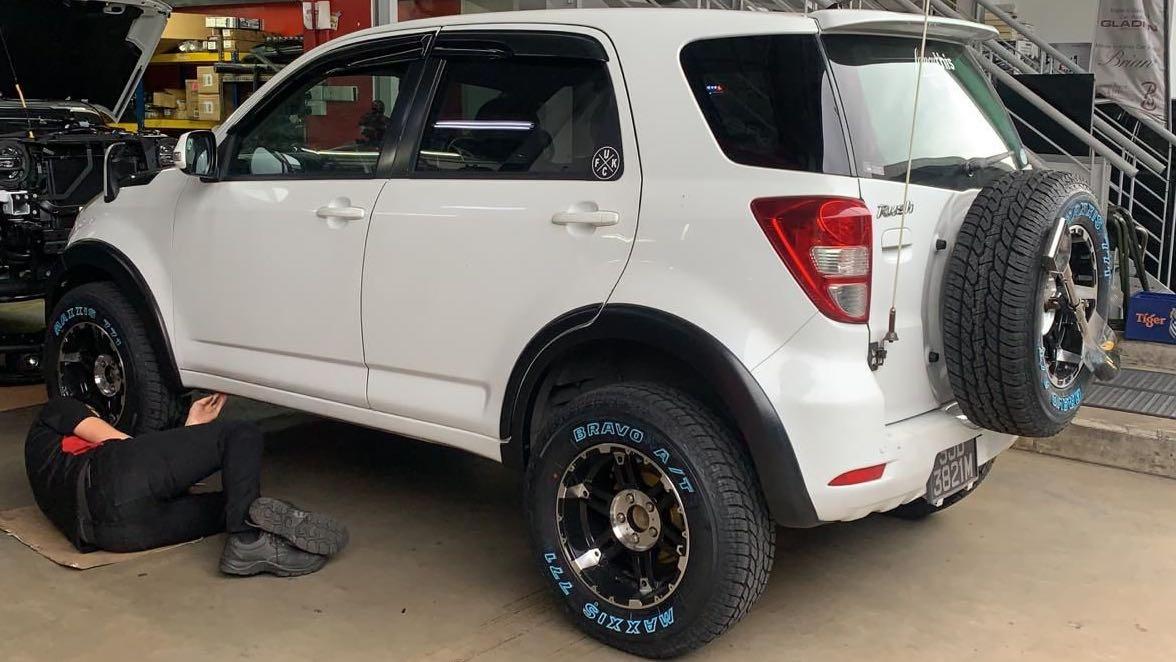 Toyota Rush Off Road Settings, Car Accessories, Tyres & Rims on Carousell
