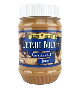 Trader Joe’s Crunchy Salted Peanut Butter 粗粒有鹽純花生醬 16oz / 454g 00014885