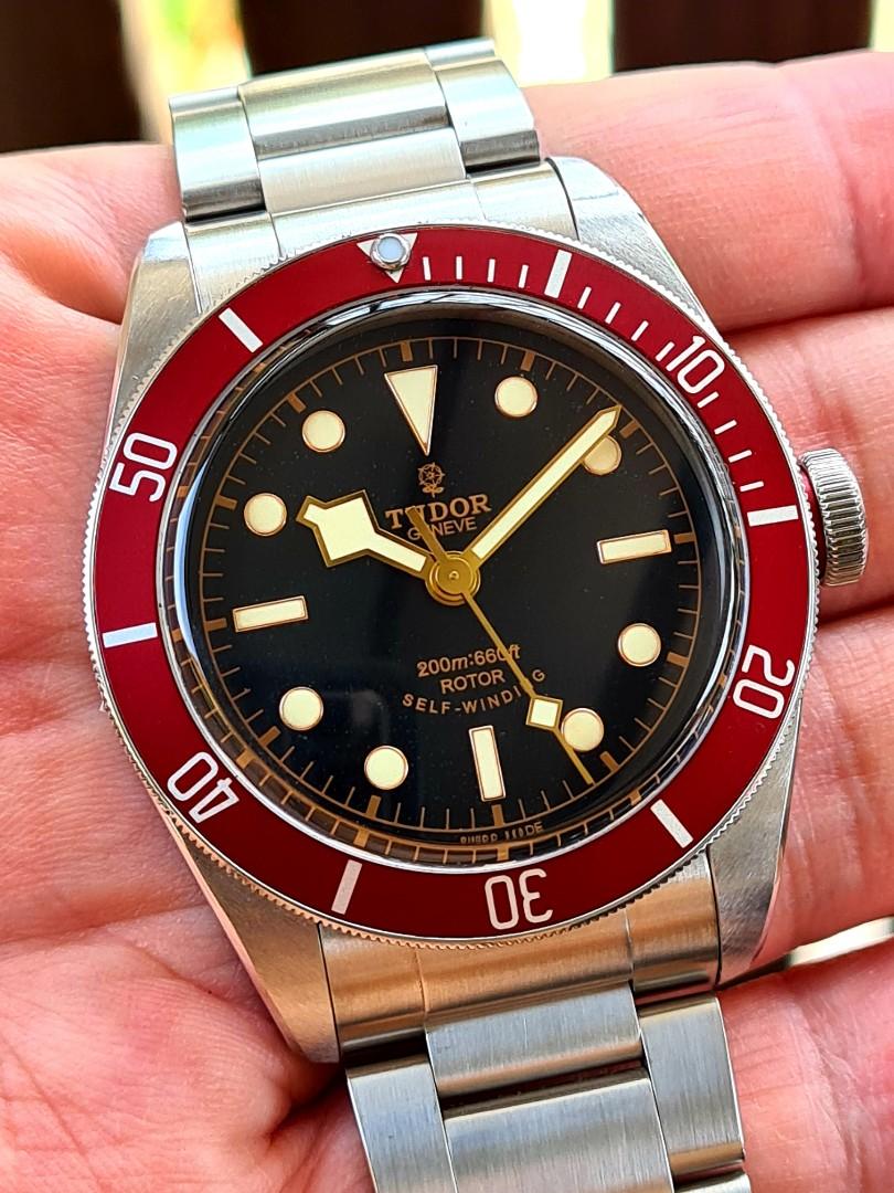 Tudor black bay shop 58 rose gold