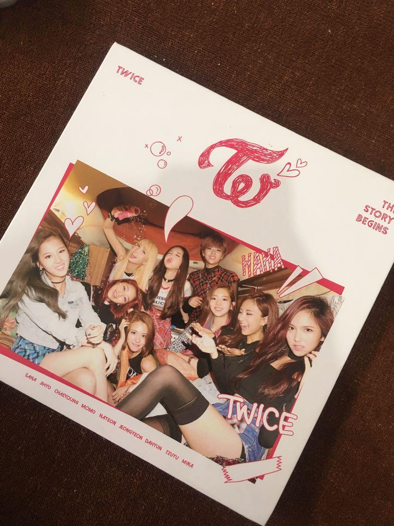 Twice The Story Begins Album Hobbies Toys Memorabilia Collectibles K Wave On Carousell