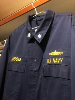海軍衣服 他的時尚 上衣在旋轉拍賣