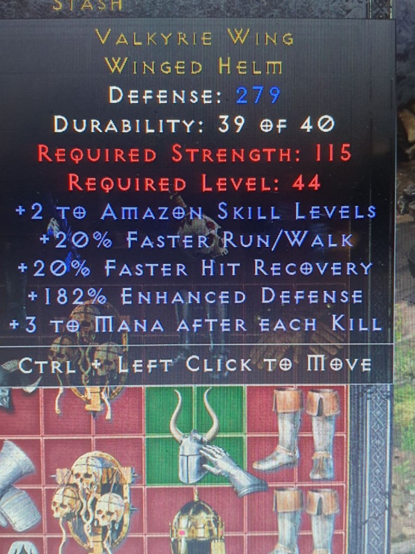 Valkyrie Wing Winged Helm Diablo 2 Resurrected D2R (PC/PS4/PS5/Switch), Video Gaming, Gaming