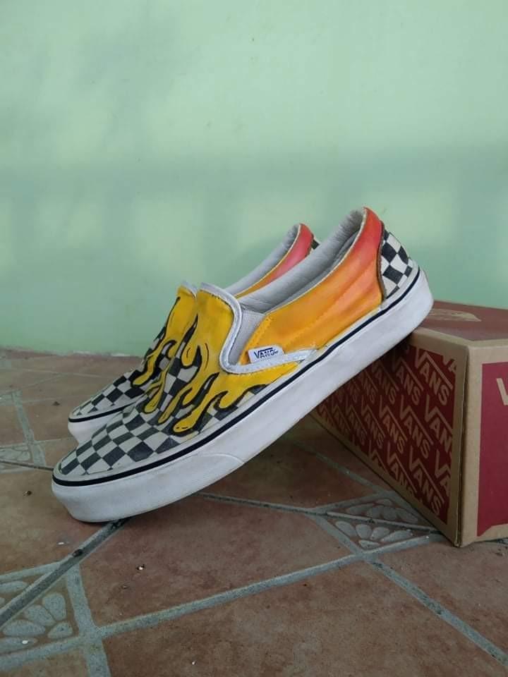 Vans Custom Checkerboard