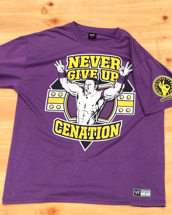 WWE John Cena Shirt, Men's Fashion 