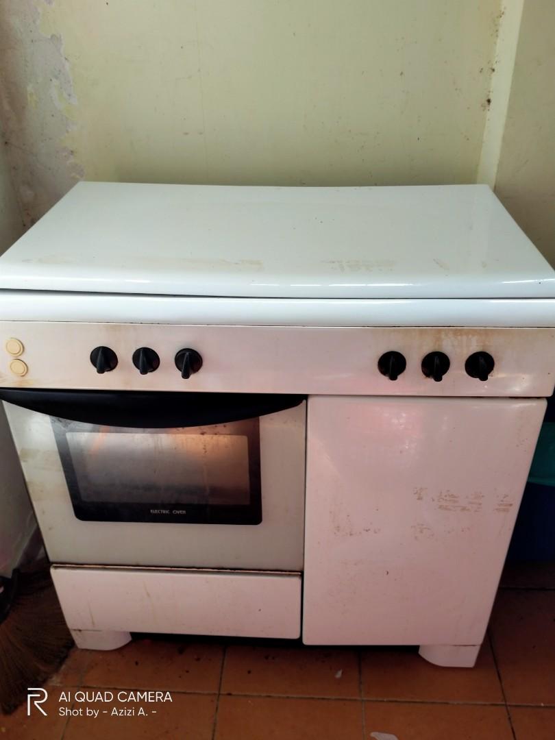 Zanussi 4 gas stoves electric oven, TV & Home Appliances, Kitchen