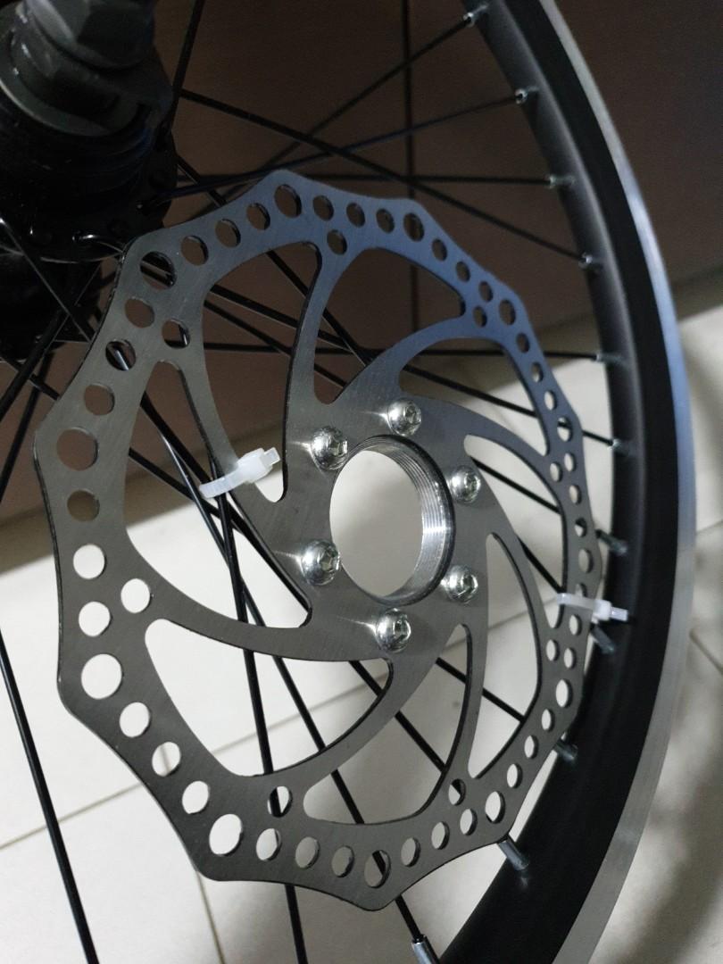 20 inch front rim - disc brake rotor with adaptor screw on, Sports ...