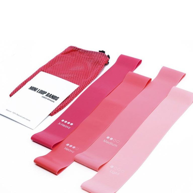 Pink sales workout bands