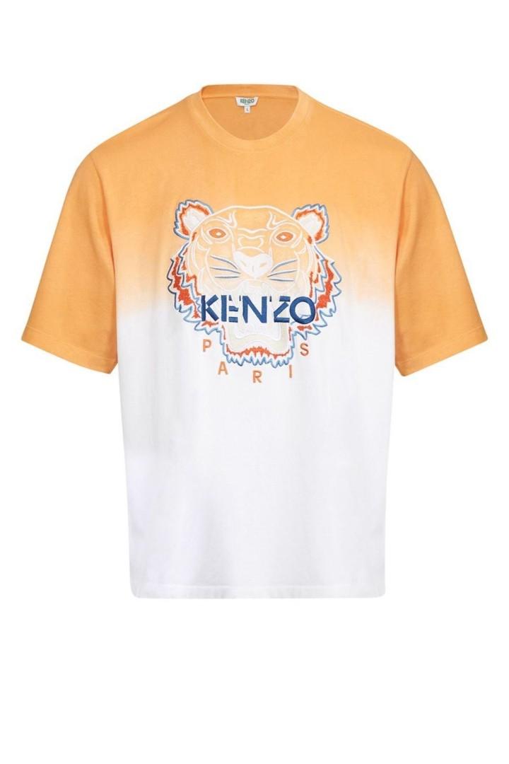 kenzo tshirt orange