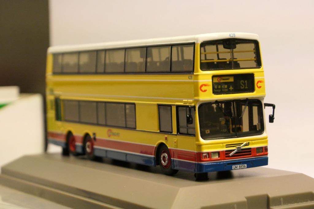 城巴Citybus Volvo Olympian 12m 428@S1 GM8856 1:76 巴士模型(Model 1 