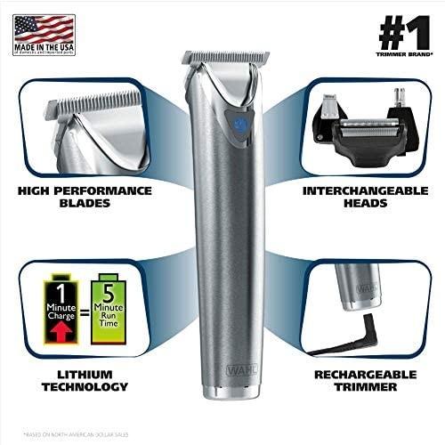 Wahl clipper stainless steel lithium ion deals