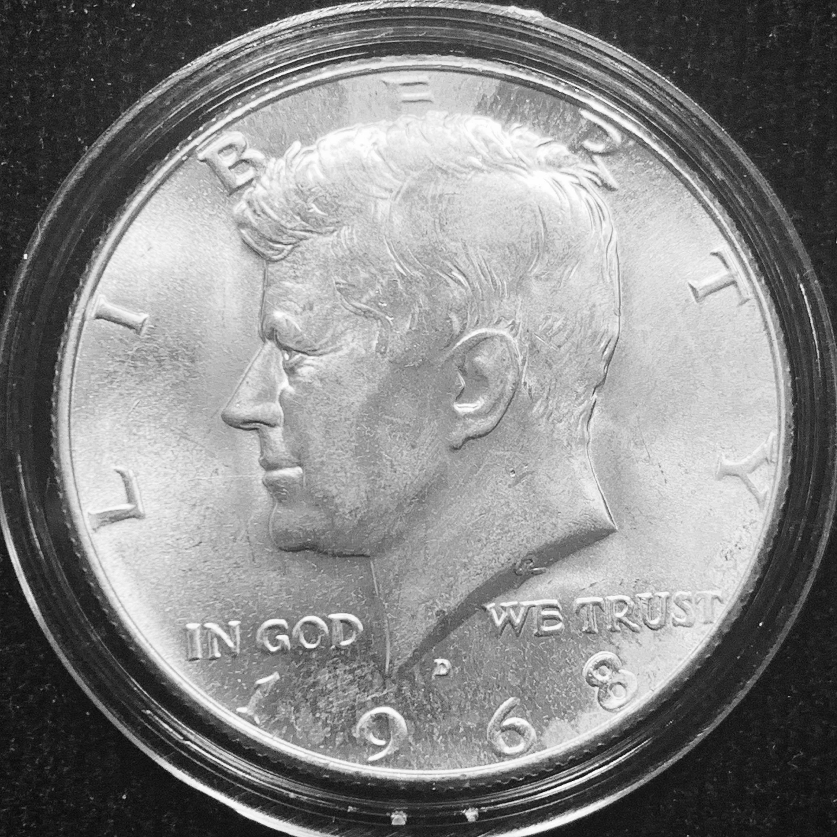 1968 D United States of America Federal Republic President John