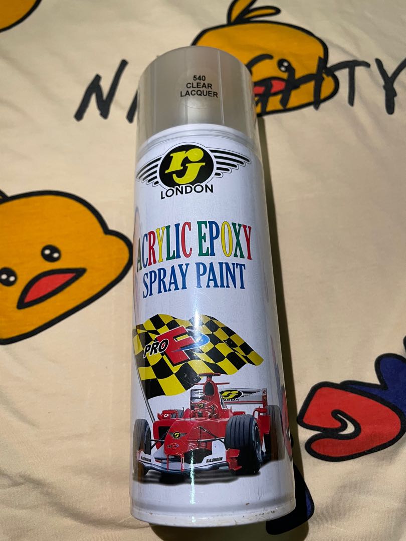 Acrylic Epoxy Spray paint ( 540 clear lacquer), Furniture & Home Living