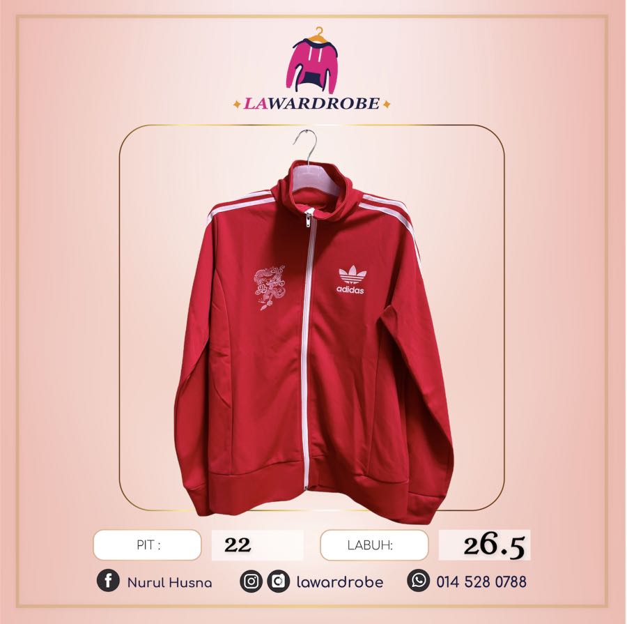 Adidas top dragon jacket
