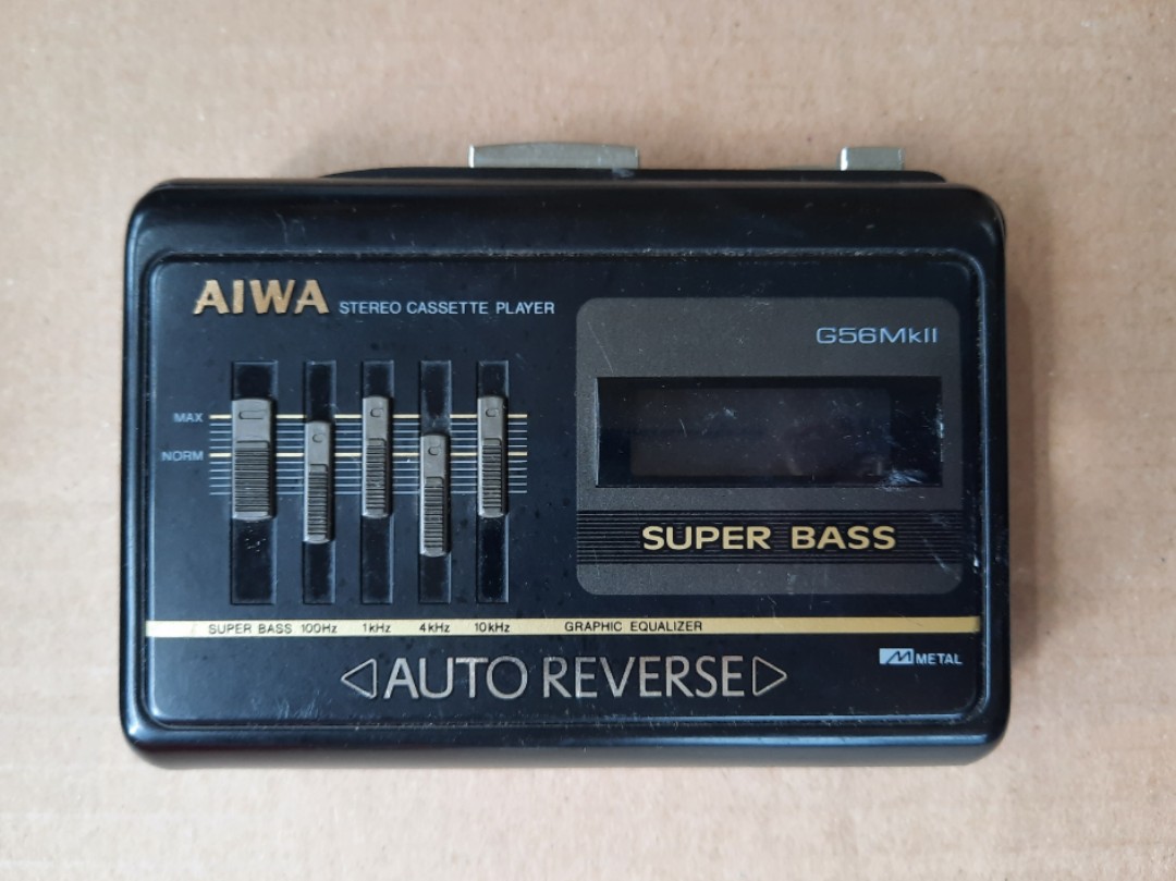 AIWA CASSETTE PLAYER, Audio, Portable Music Players on Carousell
