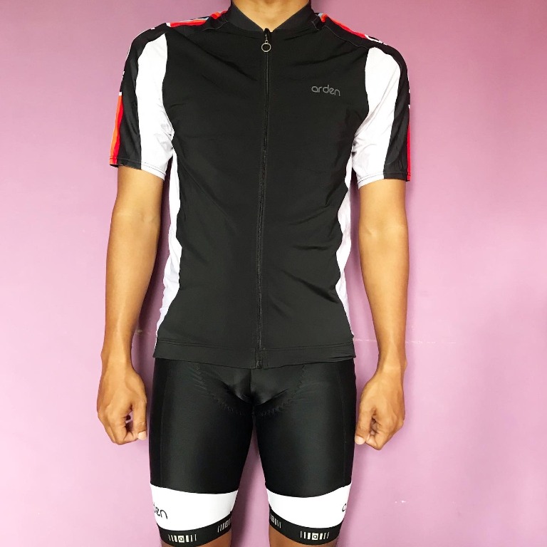 Arden Cycling Jersey Bibset Cycling Jersey Bike Bib Short Paded Polyester Dri Fit