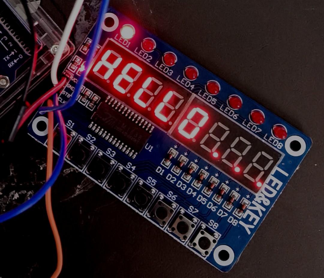 Arduino Project Module (not including UNO) : 8 x Key + 8 x LED + 8 x 7 ...