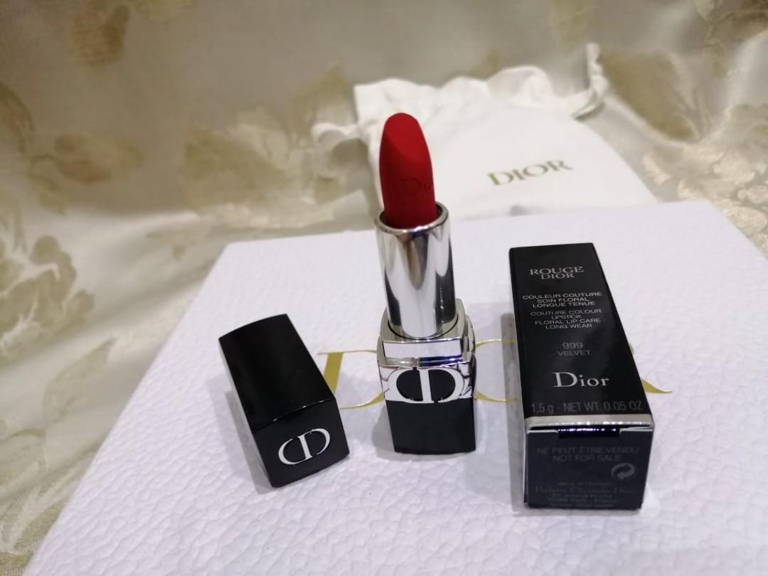 Dior rouge clearance 999 matte review