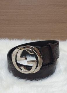 Authentic gucci belts size 85/34