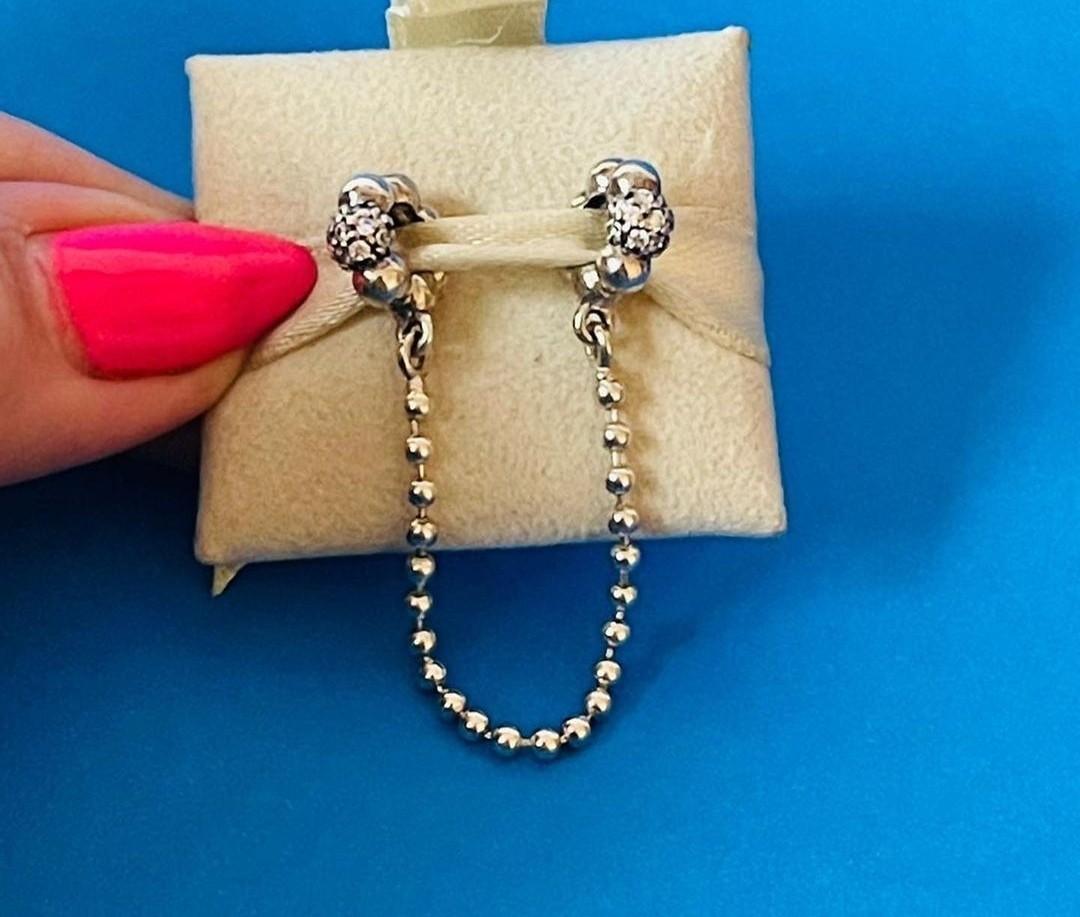 Authentic💥 Pandora bead and pave safety 