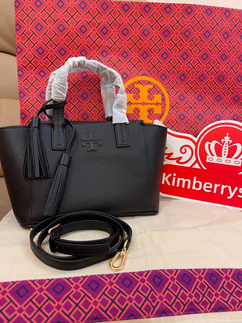 Authentic Tory Burch Thea mini slouchy satchel, Luxury, Bags