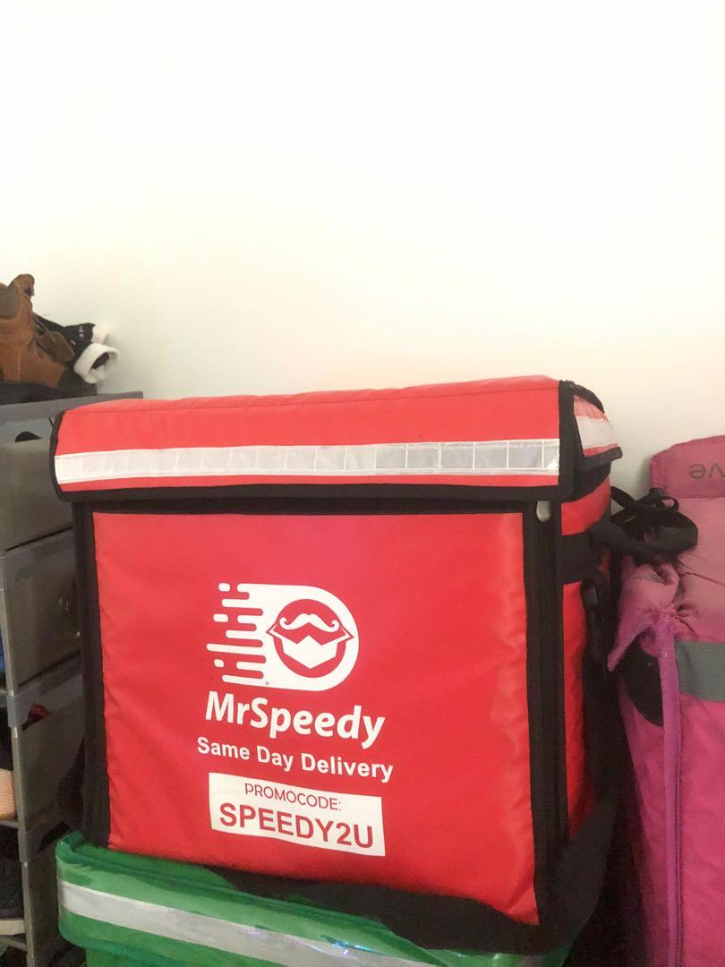 Bag Delivery Mr Speedy, Men's Fashion, Bags, Sling Bags on Carousell