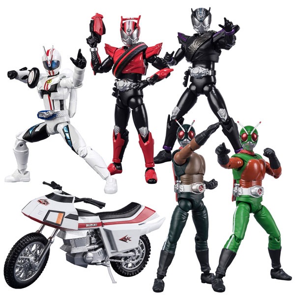 Bandai Shokugan - Shodo-X - Masked Rider 15 (Box of 10), Hobbies & Toys ...