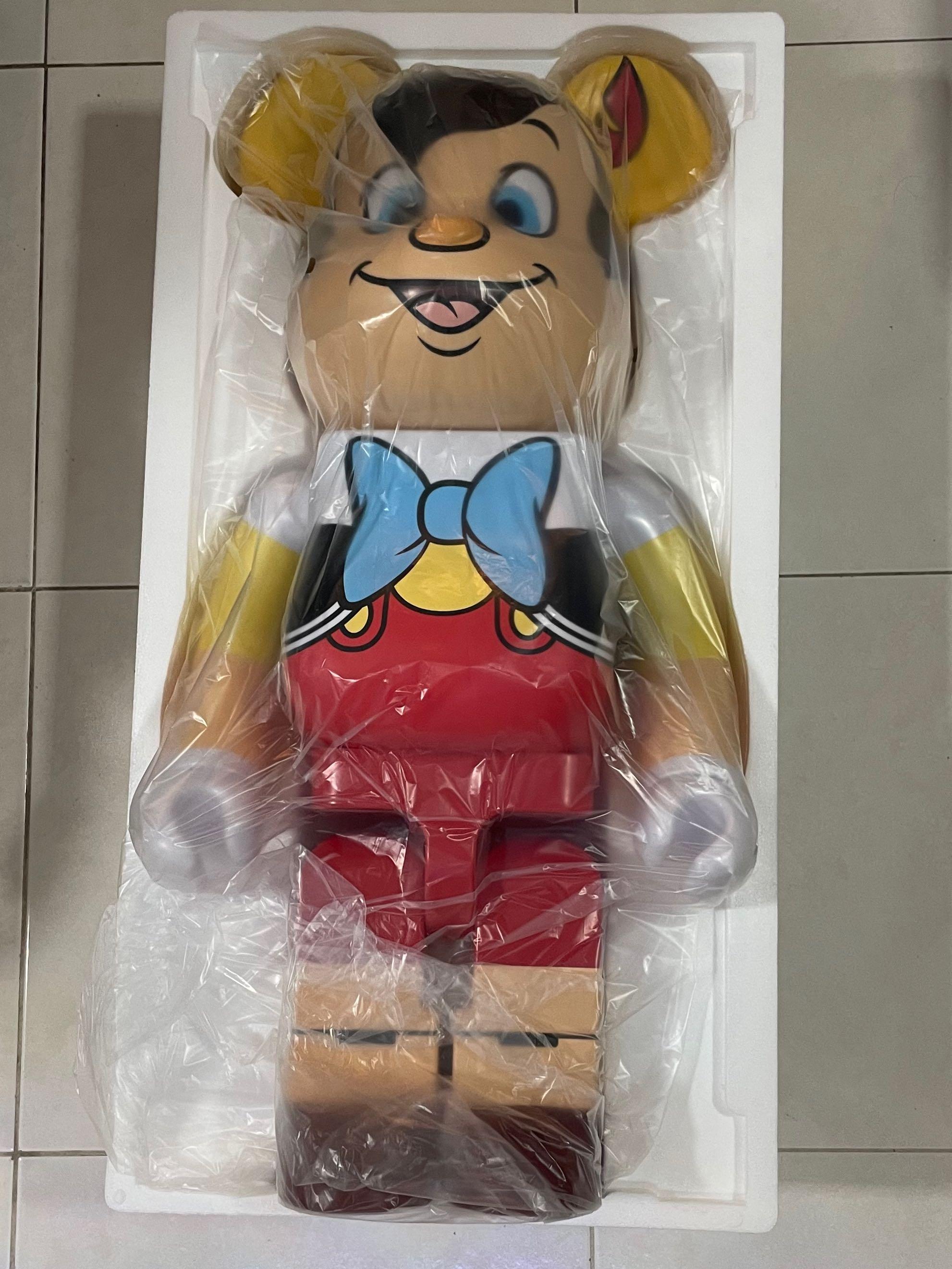 Bearbrick Pinocchio 1000%, Toys & Collectibles, Figurines & Models 