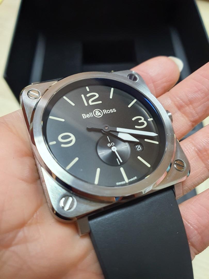 Bell \u0026 Ross BR S STEEL 39mm, Luxury 