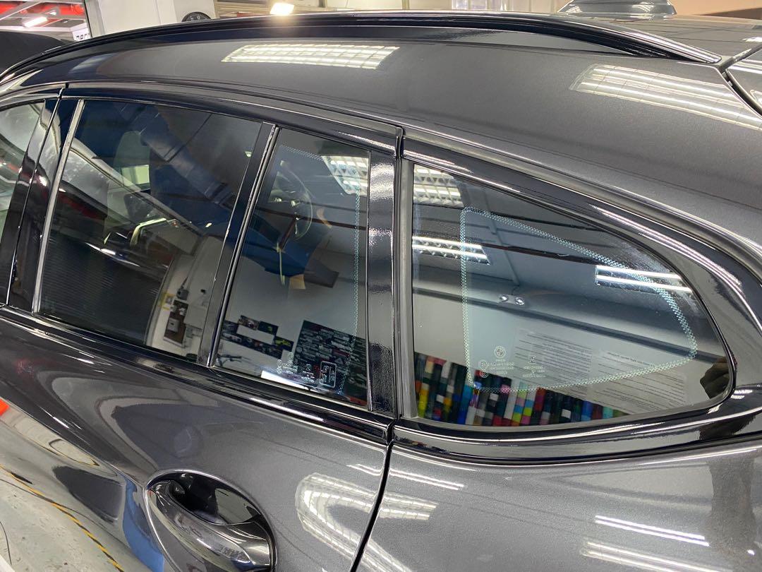 Car window on sale trim wrap