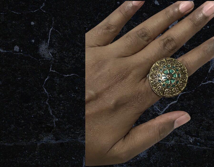 Boho rings (Category: Rings) located in Kuala Lumpur. Submitted by frida_new_preloved (Listing ID 1121039521, Image 3). Description: Bohemian rings. Still in good condition. Adjustable size. Each is 8rm. Whole set RM30 .