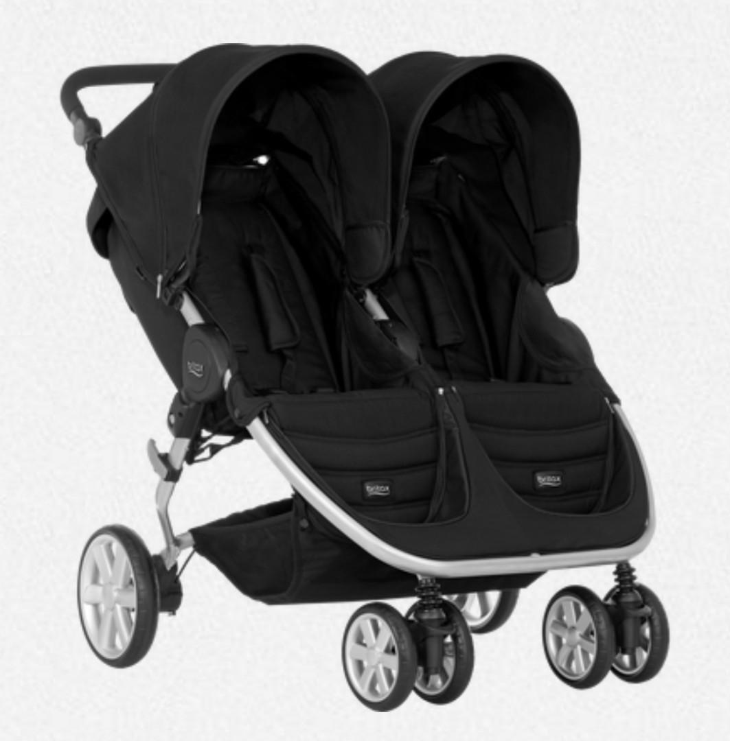 Britax B Agile double stroller Babies Kids Going Out