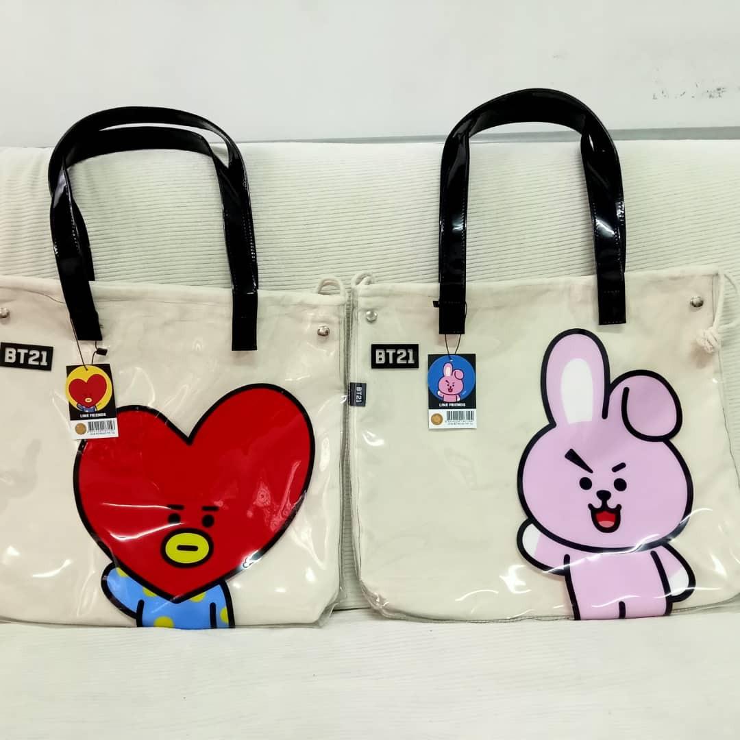 Bt21 pvc sales shoulder bag