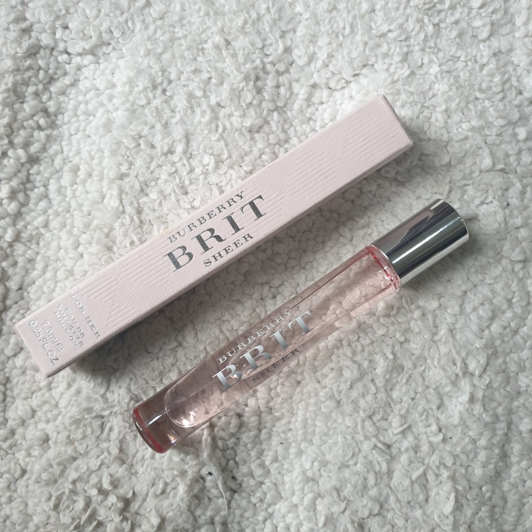 Burberry brit sheer rollerball outlet