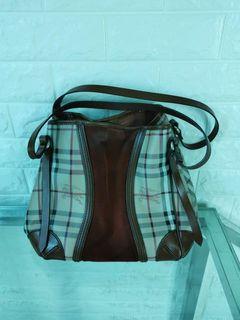 Burberry Haymarket tote
