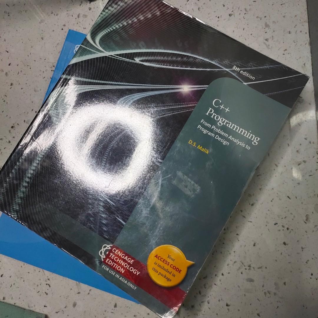 C++ Programming 8th Edition D.S. Malik, Hobbies & Toys, Books ...