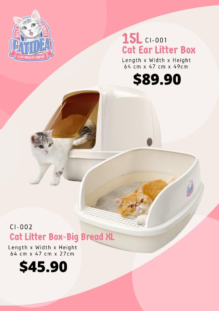 cat ear litter box