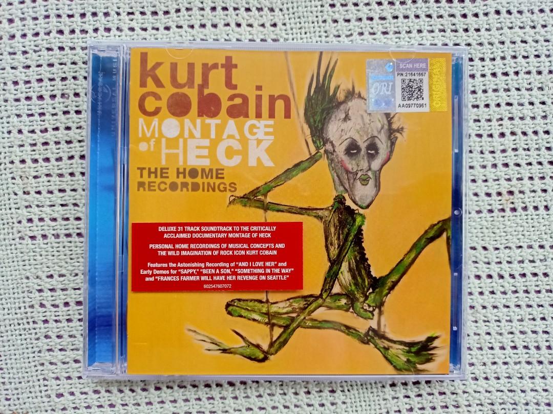 CD Kurt Cobain : Montage Of Heck - The Home Recordings, Hobbies & Toys,  Music & Media, CDs & DVDs on Carousell