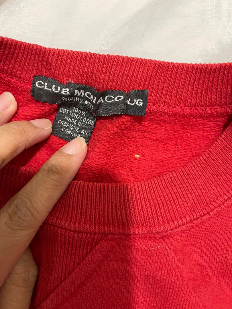 Club Monaco crest sweater Women s Fashion Clothes on Carousell