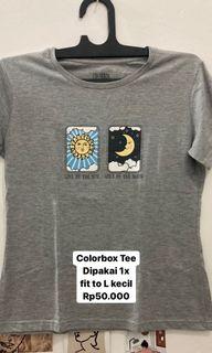 Colorbox Gray Tee