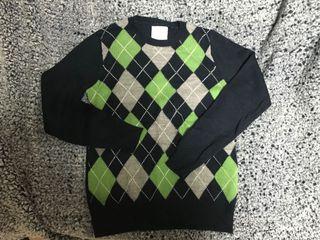 Crossed sweater