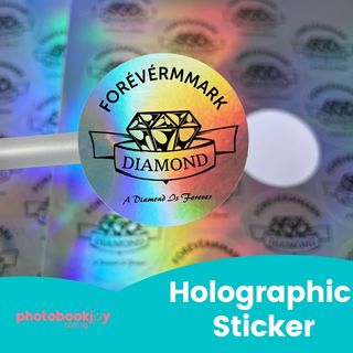 Holographic Sticker Sheet Printing in SG