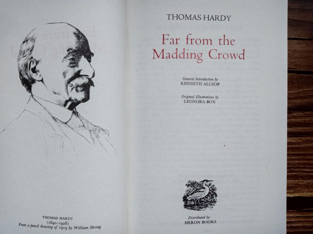 Far from the Madding Crowd by Thomas Hardy, Hobbies & Toys, Books