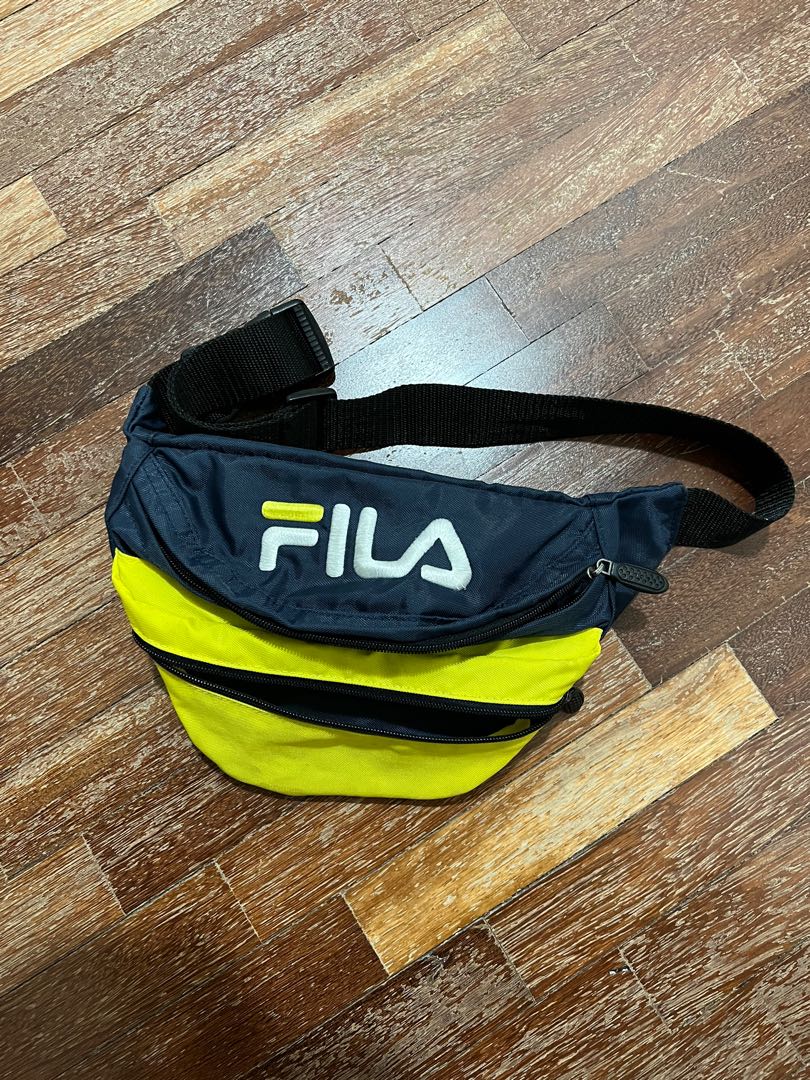 fila yellow fanny pack